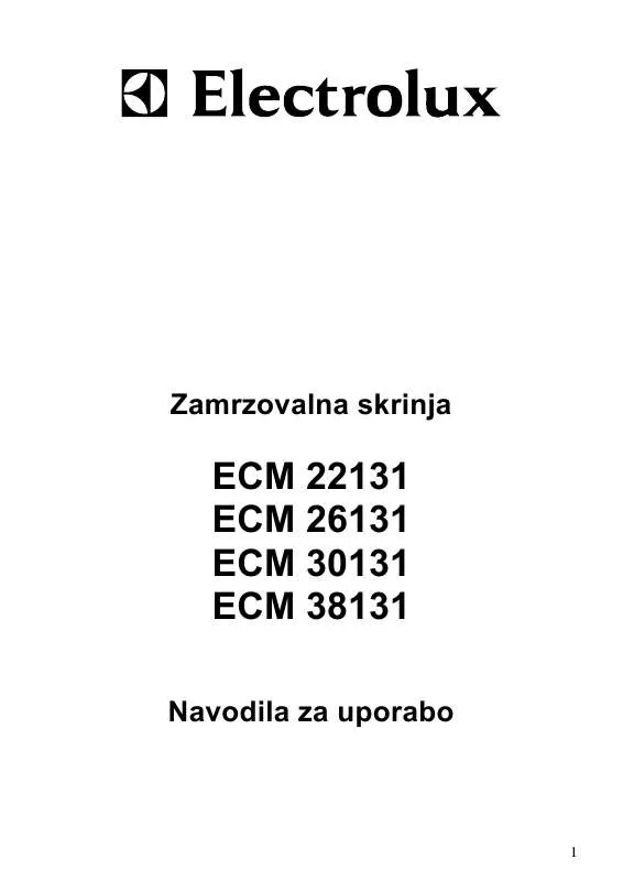 Mode d'emploi AEG-ELECTROLUX ECM22131W