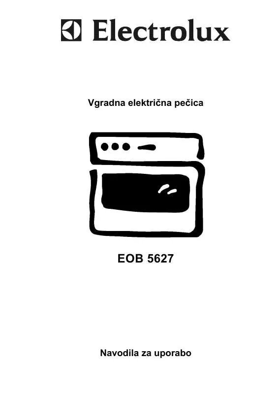 Mode d'emploi AEG-ELECTROLUX EOB5627X