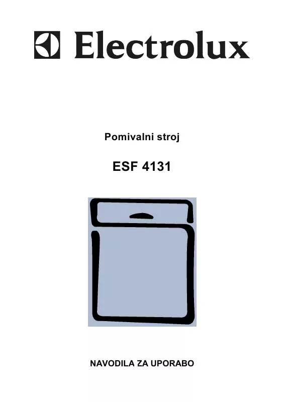 Mode d'emploi AEG-ELECTROLUX ESF4131
