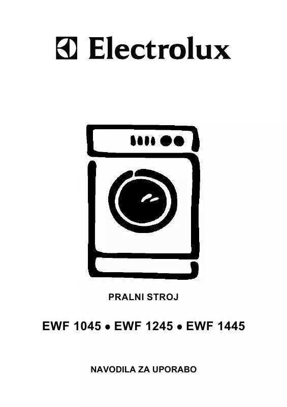 Mode d'emploi AEG-ELECTROLUX EWF1045