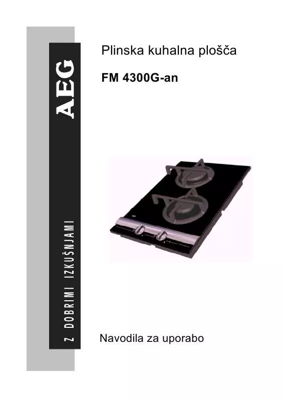 Mode d'emploi AEG-ELECTROLUX FM4300GAN