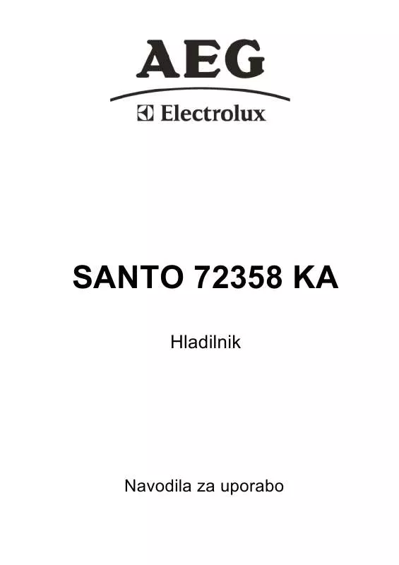 Mode d'emploi AEG-ELECTROLUX S72358KA