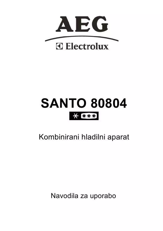 Mode d'emploi AEG-ELECTROLUX S80408-KG