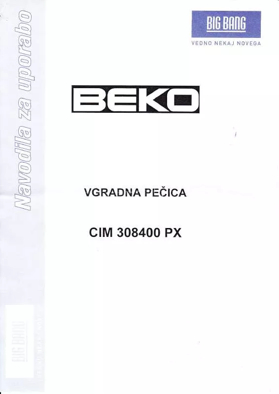Mode d'emploi BEKO CIM 308400 PX