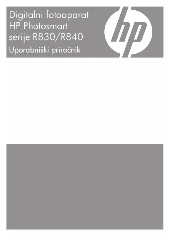 Mode d'emploi HP PHOTOSMART R840