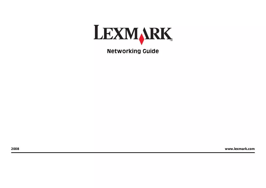 Mode d'emploi LEXMARK X6650