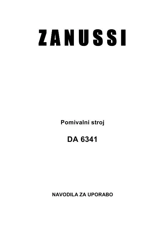 Mode d'emploi ZANUSSI DA 6341