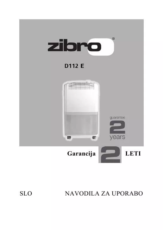 Mode d'emploi ZIBRO D112E