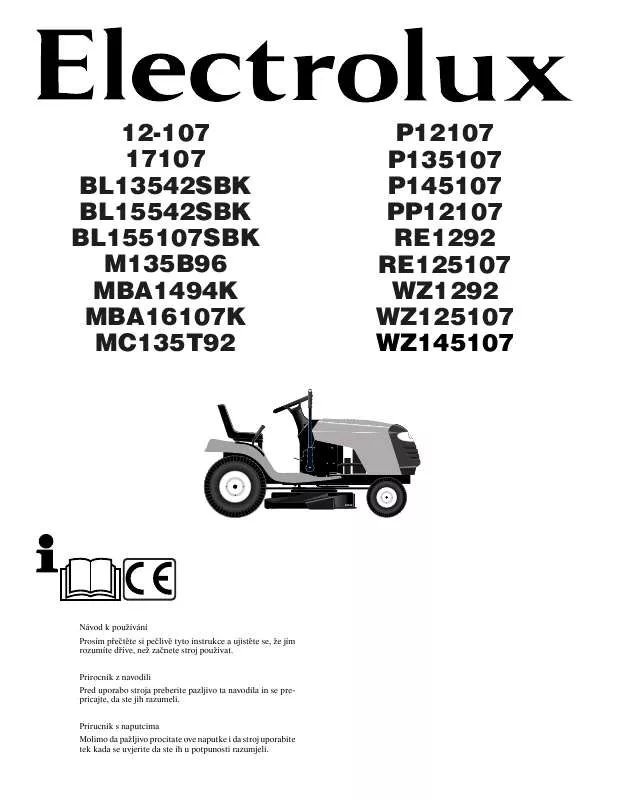 Mode d'emploi AEG-ELECTROLUX 12-107