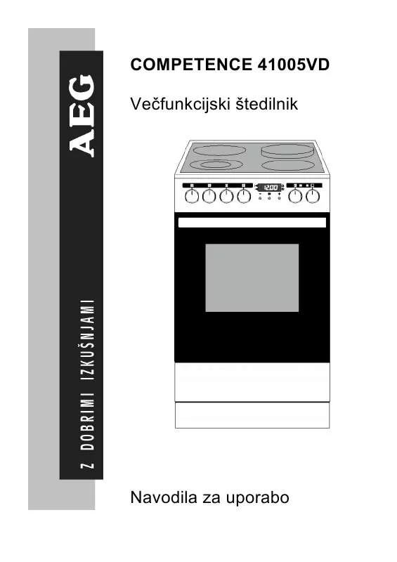 Mode d'emploi AEG-ELECTROLUX 41005VD-MN