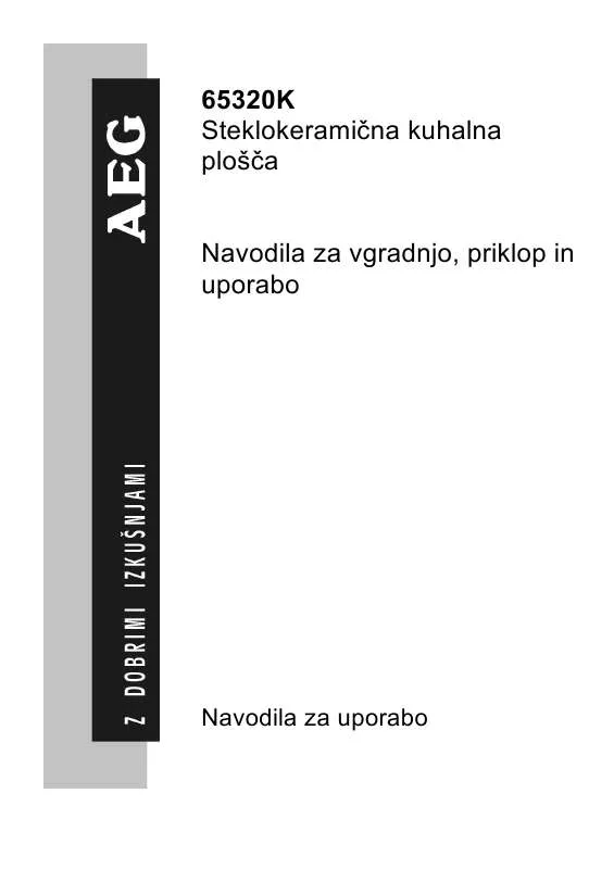 Mode d'emploi AEG-ELECTROLUX 65320K-MN