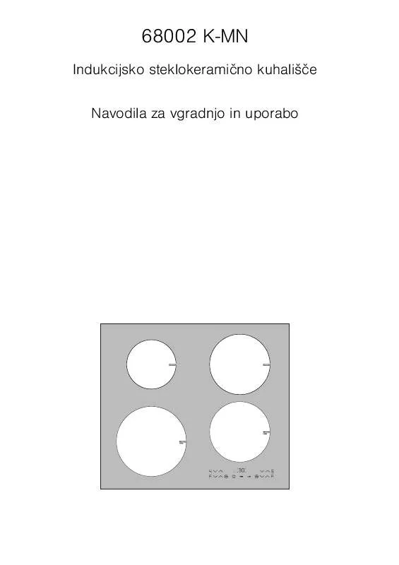 Mode d'emploi AEG-ELECTROLUX 68002K-MN