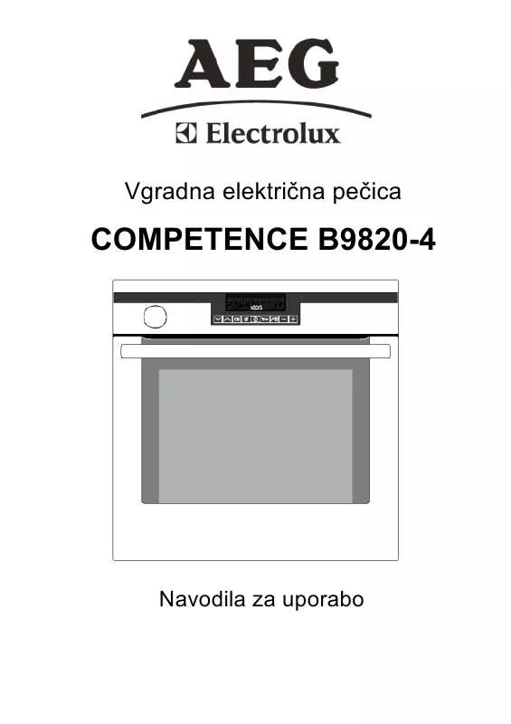 Mode d'emploi AEG-ELECTROLUX B9820-4-M