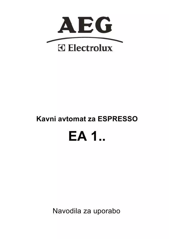 Mode d'emploi AEG-ELECTROLUX EA130