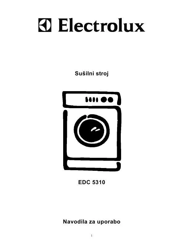 Mode d'emploi AEG-ELECTROLUX EDC5310