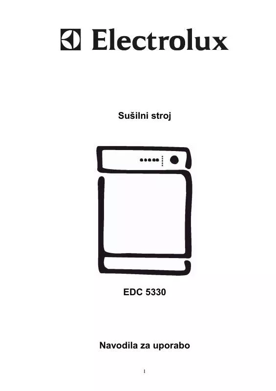 Mode d'emploi AEG-ELECTROLUX EDC5330