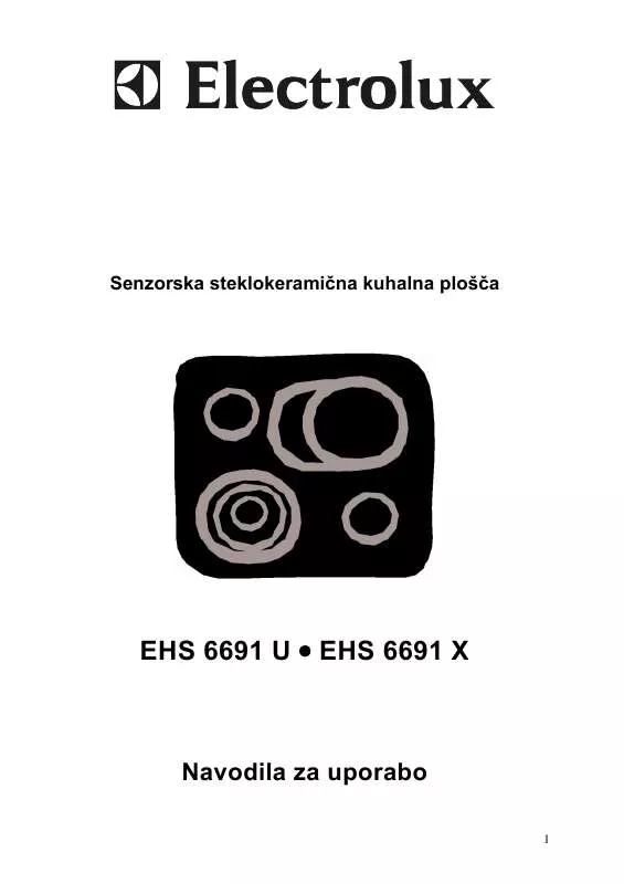 Mode d'emploi AEG-ELECTROLUX EHS6691X