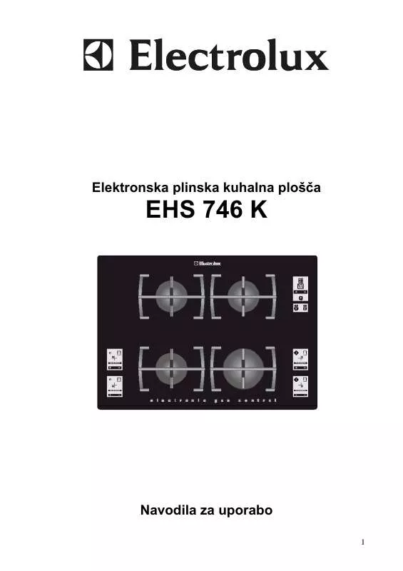 Mode d'emploi AEG-ELECTROLUX EHS746K