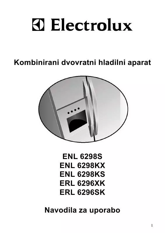 Mode d'emploi AEG-ELECTROLUX ENL6298KS