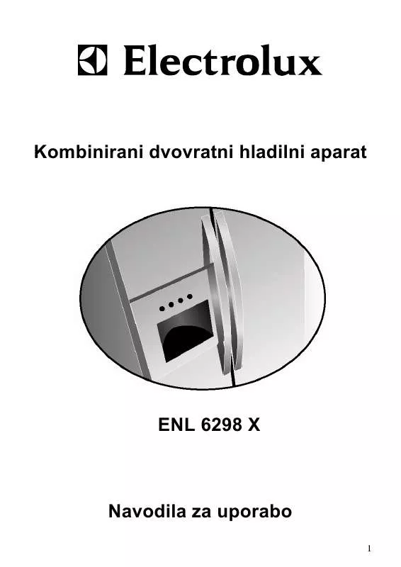 Mode d'emploi AEG-ELECTROLUX ENL6298X