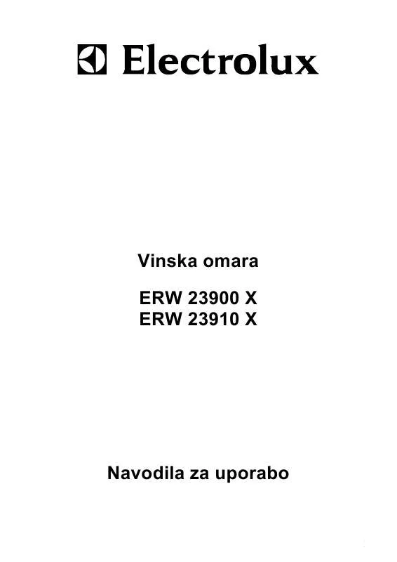 Mode d'emploi AEG-ELECTROLUX ERW23900X