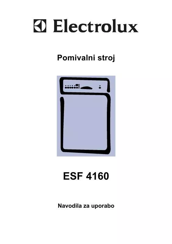 Mode d'emploi AEG-ELECTROLUX ESF4160