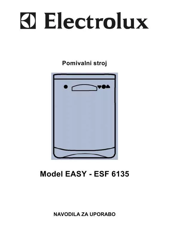 Mode d'emploi AEG-ELECTROLUX ESF6135EASY