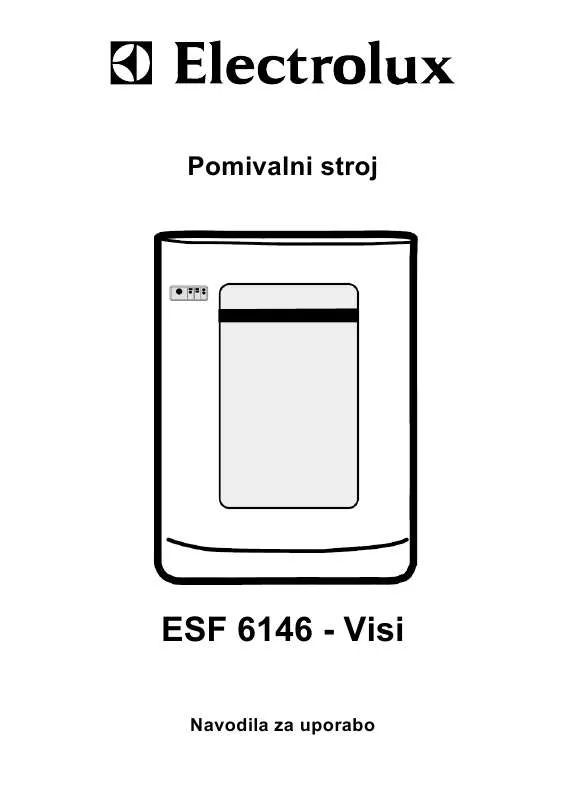 Mode d'emploi AEG-ELECTROLUX ESF6146S