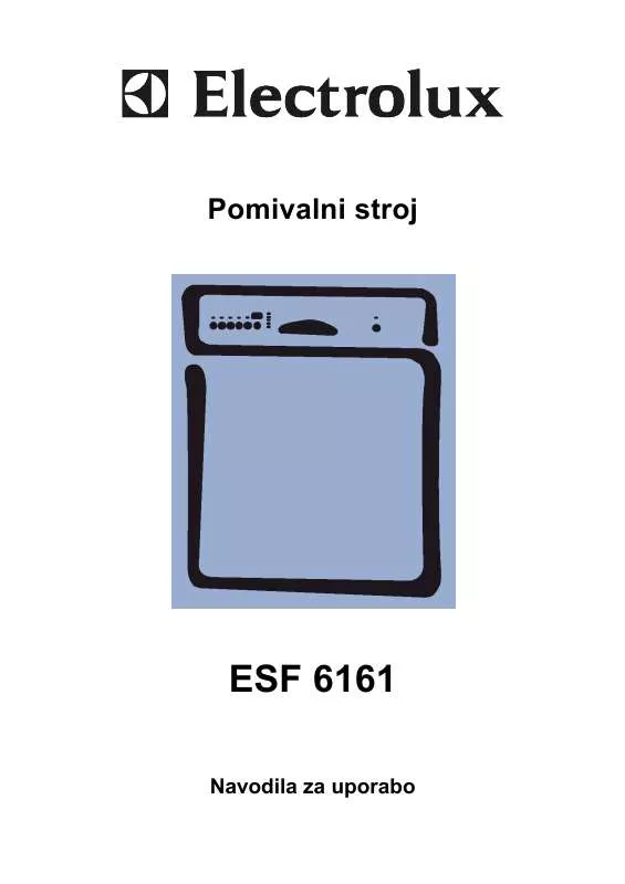Mode d'emploi AEG-ELECTROLUX ESF6161