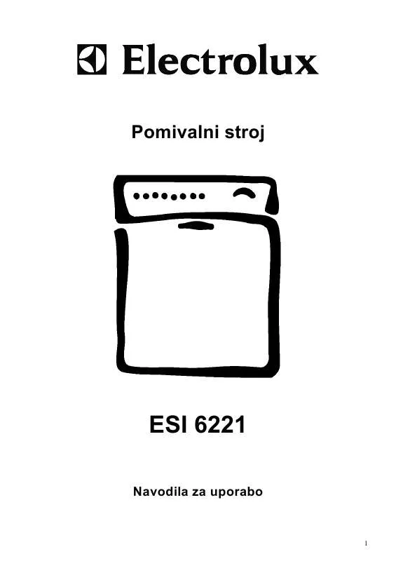 Mode d'emploi AEG-ELECTROLUX ESI6221X