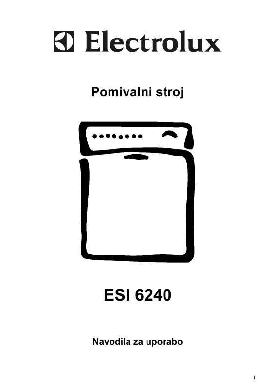 Mode d'emploi AEG-ELECTROLUX ESI6240-W