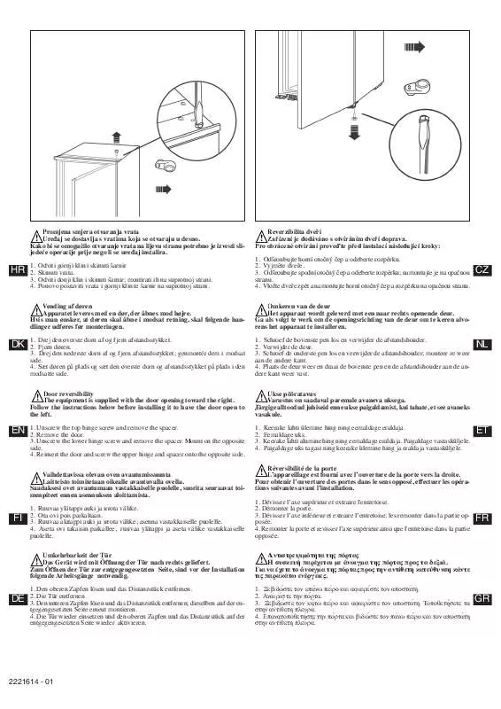 Mode d'emploi AEG-ELECTROLUX EUN12300