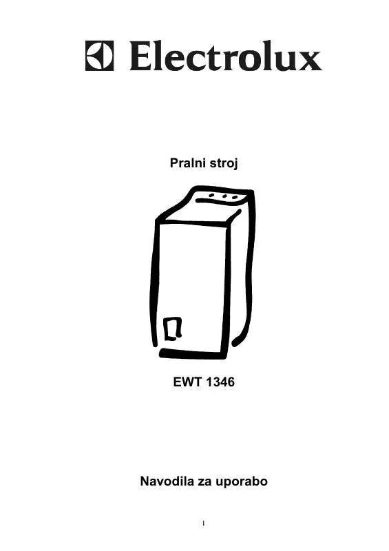 Mode d'emploi AEG-ELECTROLUX EWT1346