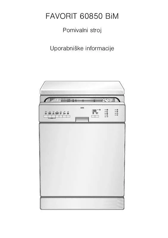 Mode d'emploi AEG-ELECTROLUX FAV60850BIM