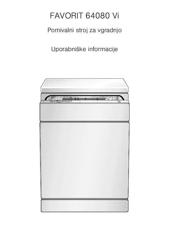 Mode d'emploi AEG-ELECTROLUX FAV64080VI