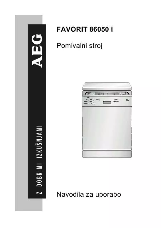 Mode d'emploi AEG-ELECTROLUX FAV86050I-A