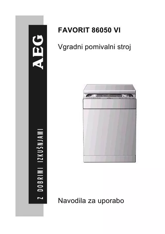 Mode d'emploi AEG-ELECTROLUX FAV86050VI