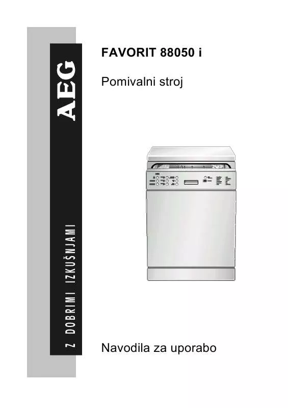 Mode d'emploi AEG-ELECTROLUX FAV88050IM