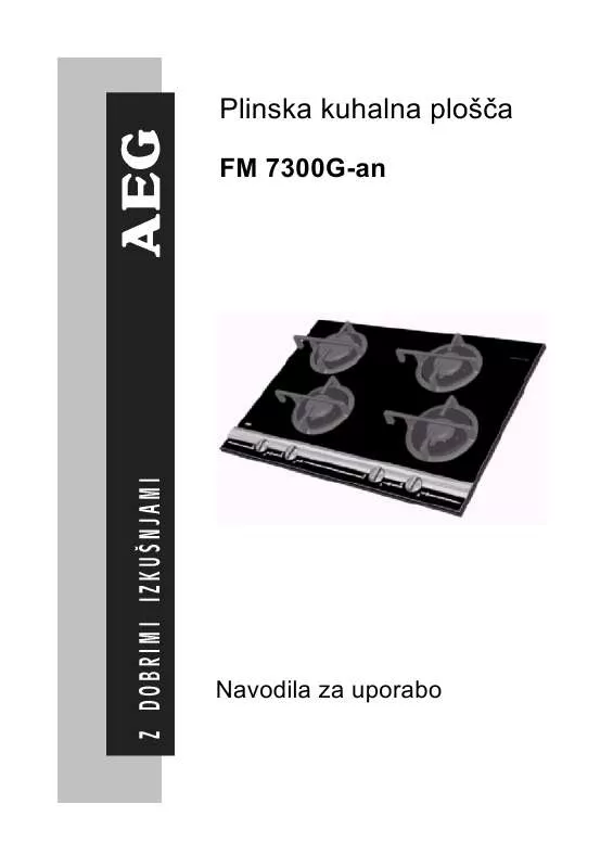 Mode d'emploi AEG-ELECTROLUX FM7300G-AN