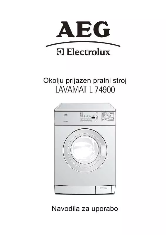 Mode d'emploi AEG-ELECTROLUX L74900