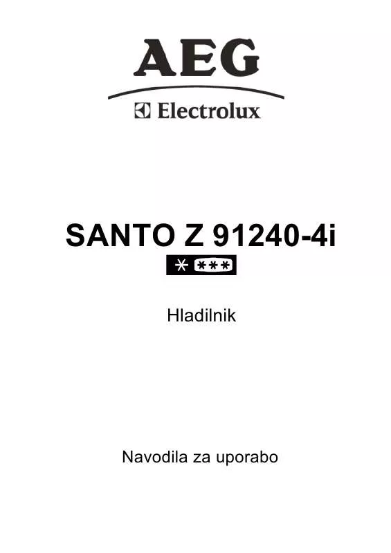 Mode d'emploi AEG-ELECTROLUX SZ91240-4I