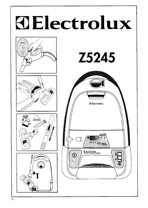 Mode d'emploi AEG-ELECTROLUX Z5240