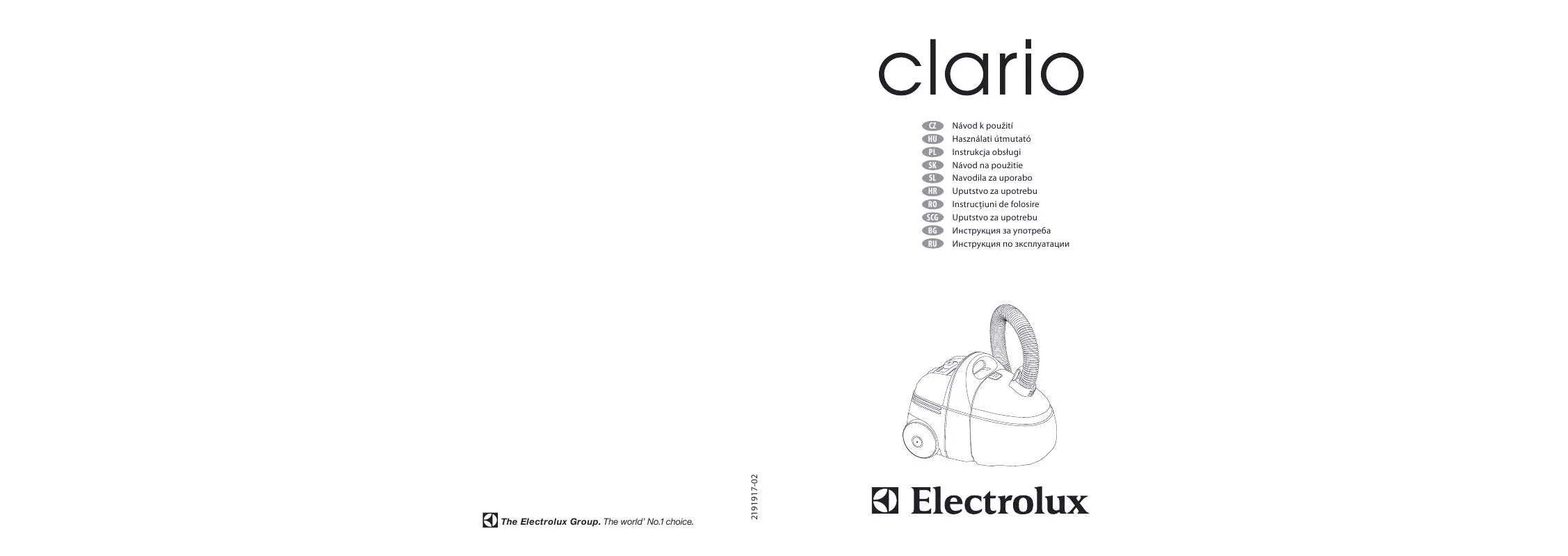 Mode d'emploi AEG-ELECTROLUX Z7520