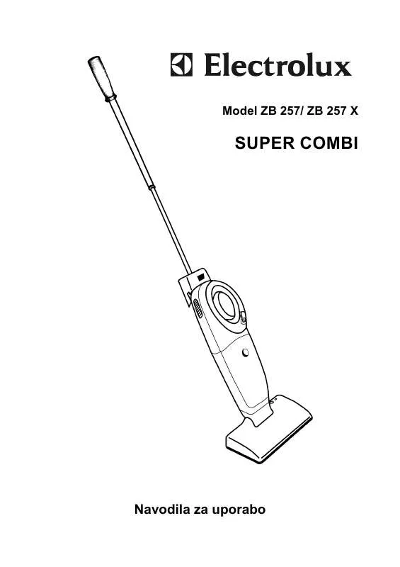 Mode d'emploi AEG-ELECTROLUX ZB257X