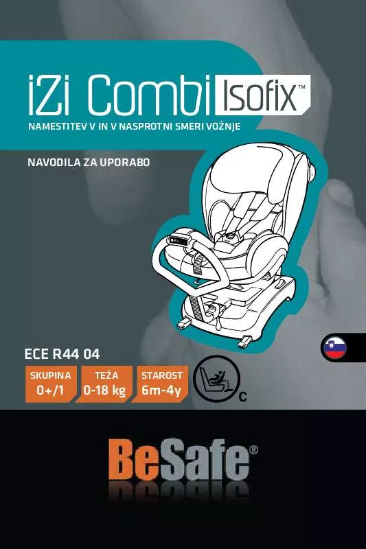 Mode d'emploi BESAFE IZI COMBI ISOFIX