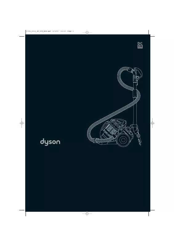 Mode d'emploi DYSON DC19