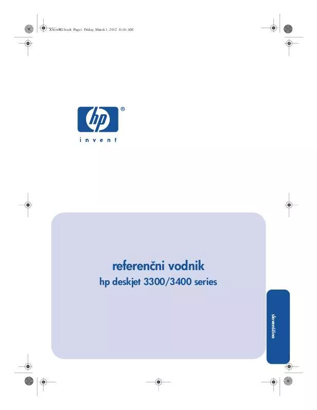 Mode d'emploi HP DESKJET 3300