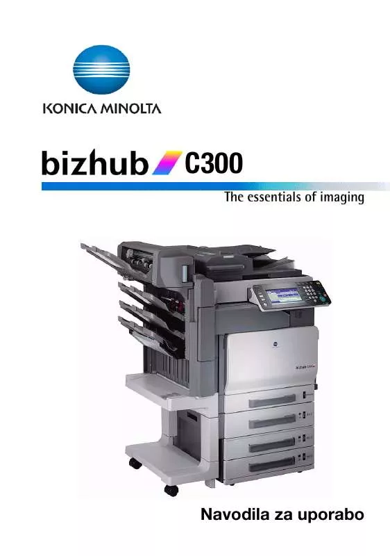 Mode d'emploi KONICA MINOLTA BIZHUB C300