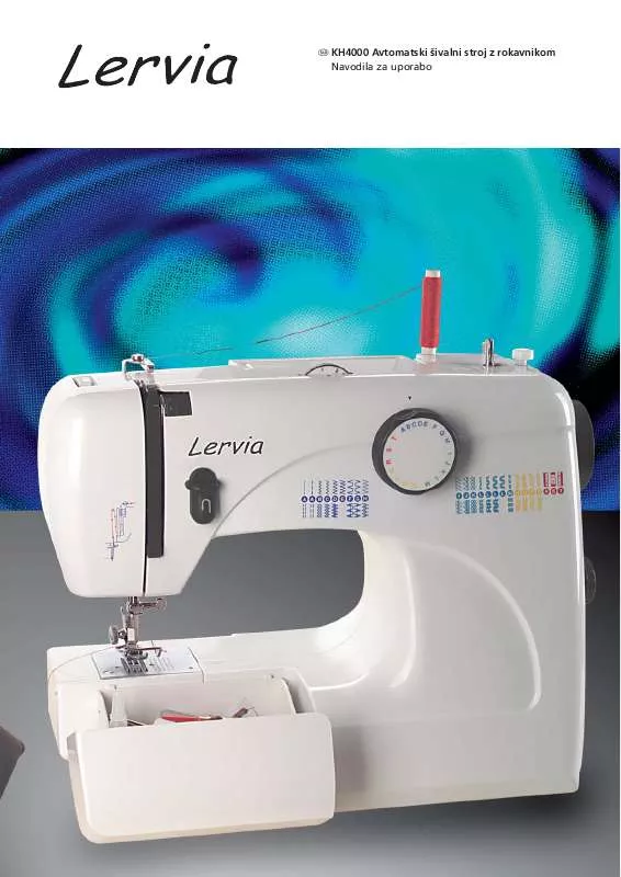 Mode d'emploi LERVIA KH 4000 AUTOMATIC FREE-ARM SEWING MACHINE