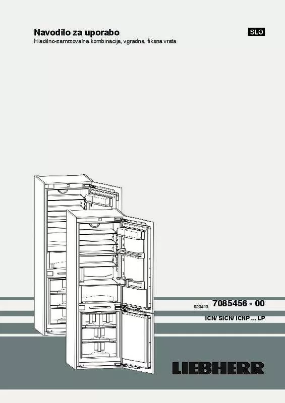 Mode d'emploi LIEBHERR SICN 3356 PREMIUM NOFROST